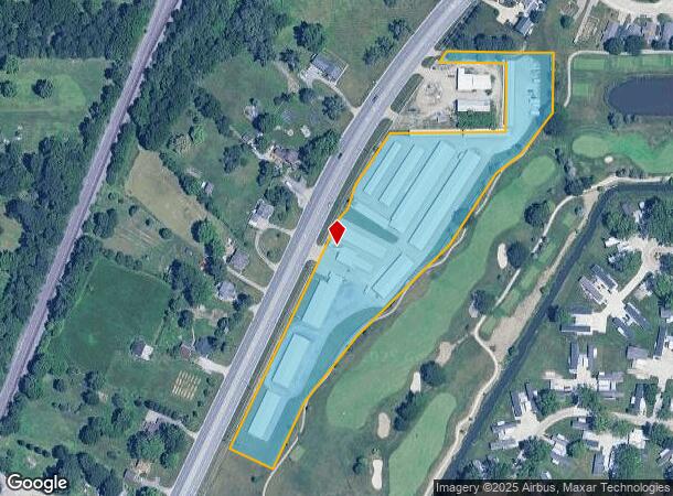 3510 Dr Martin Luther King Jr Blvd, Anderson, IN Parcel Map