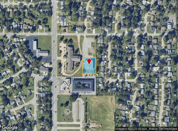  4928 E Latimer St, Tulsa, OK Parcel Map