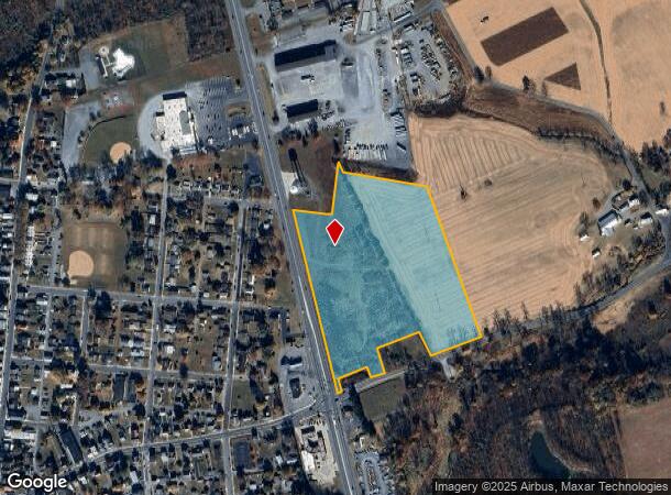  1047 Shoemaker Ave, Shoemakersville, PA Parcel Map