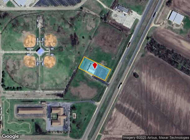  3669 Highway 61 N, Tunica, MS Parcel Map