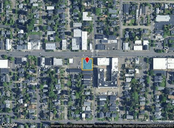 7334 Ne Glisan St, Portland, OR Parcel Map