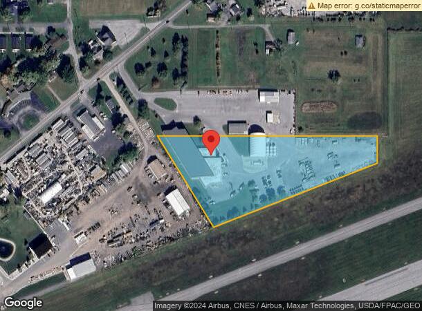  1645 Lima Ave, Findlay, OH Parcel Map