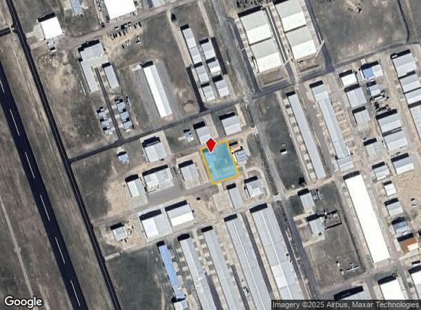 8020 Cessna Dr, Peyton, CO Parcel Map