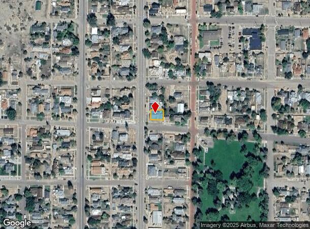 1100 Arizona Ave, Trinidad, CO Parcel Map