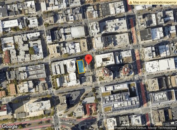  1409 Sutter St, San Francisco, CA Parcel Map