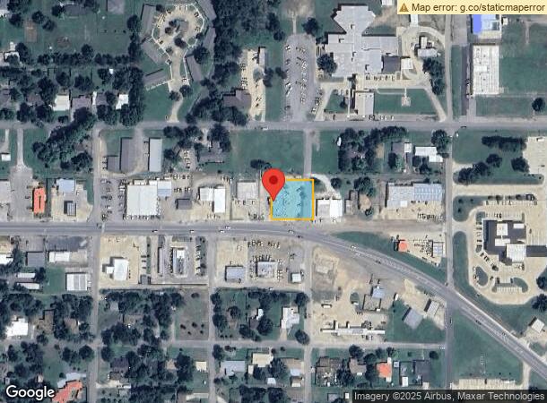  1311 E Jackson St, Hugo, OK Parcel Map