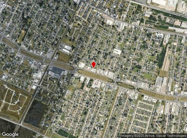 1347 Westbank Expy, Westwego, LA Parcel Map