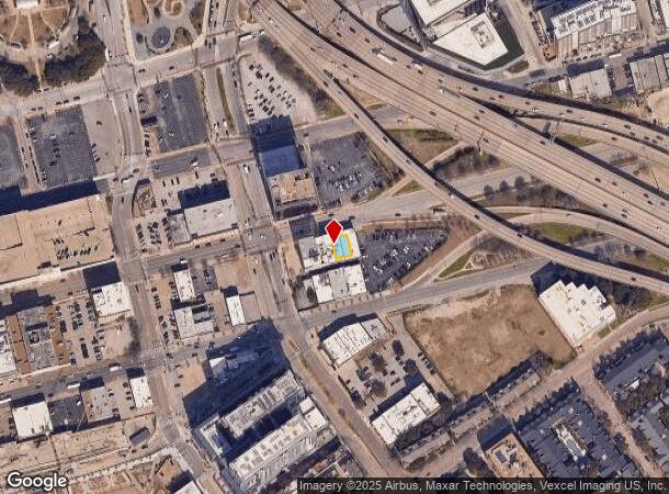  2210 Main St, Dallas, TX Parcel Map