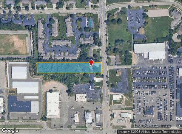 2707 Breton Rd Se, Grand Rapids, MI Parcel Map