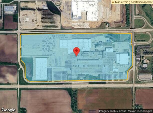  3000 W Chrysler Dr, Belvidere, IL Parcel Map