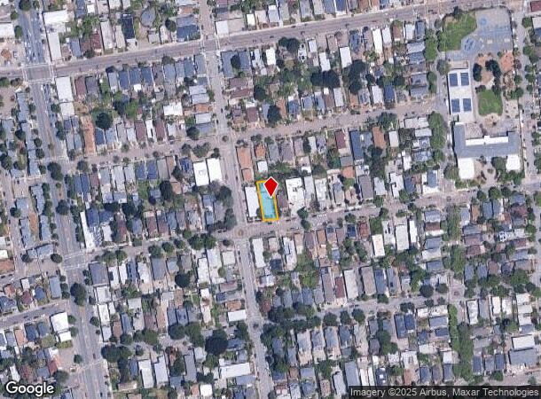 1607 Prince St, Berkeley, CA Parcel Map