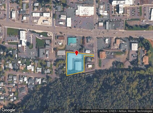  640 W Umpqua St, Roseburg, OR Parcel Map