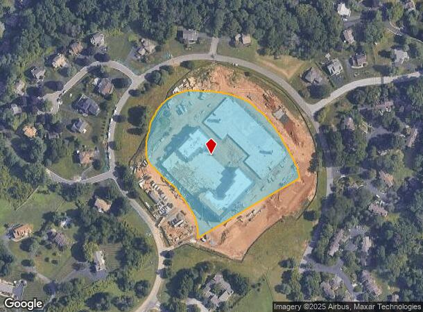 1000 Bluebird Vw, Newtown Square, PA Parcel Map