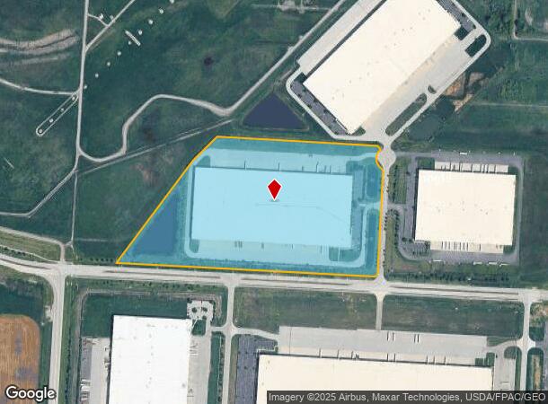 9301 Intermodal Ct N, Columbus, OH Parcel Map
