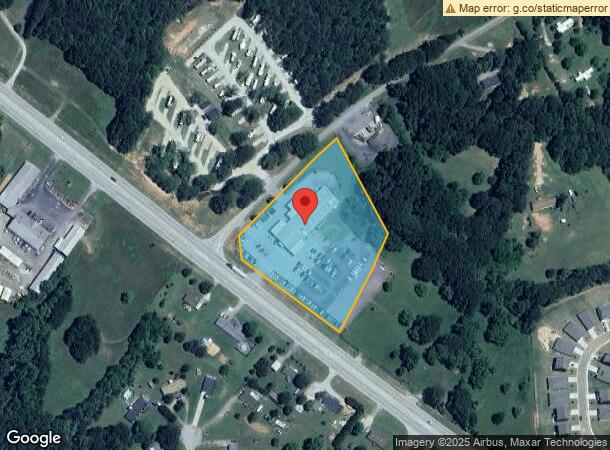  6007 Highway 101, Woodruff, SC Parcel Map