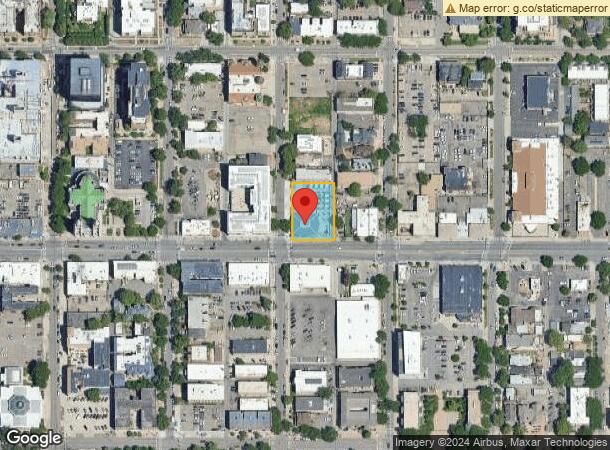  601 E Colfax Ave, Denver, CO Parcel Map