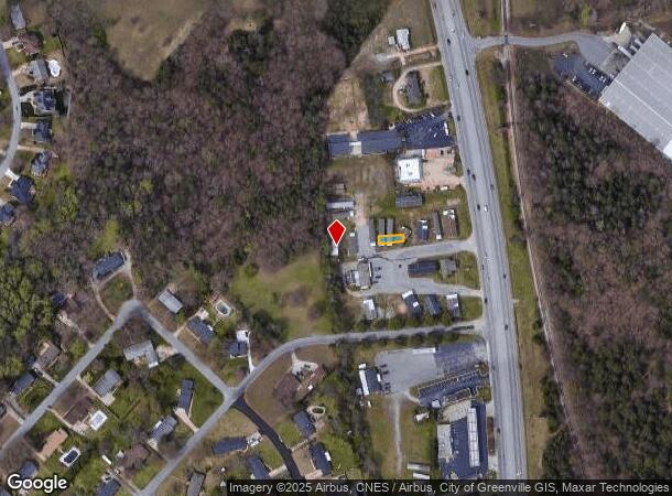  711 N Main St, Mauldin, SC Parcel Map