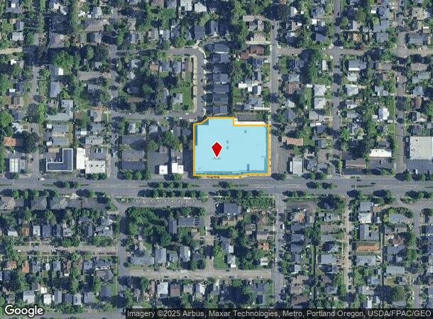  6191 Se Powell Blvd, Portland, OR Parcel Map
