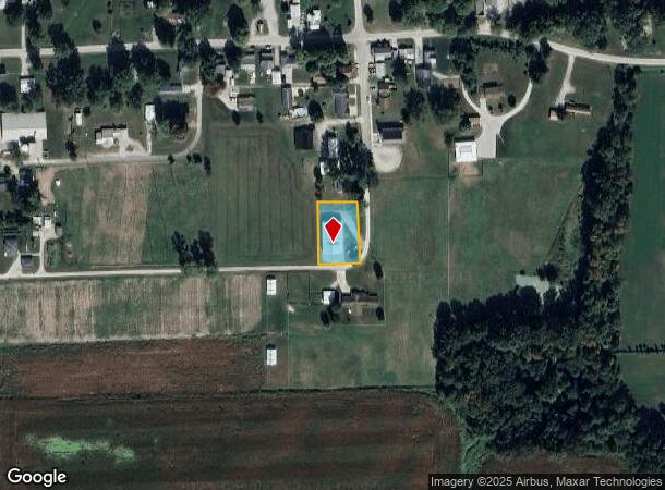  800 S 800S, Odon, IN Parcel Map