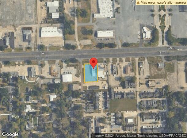  7112 Florida Blvd, Baton Rouge, LA Parcel Map