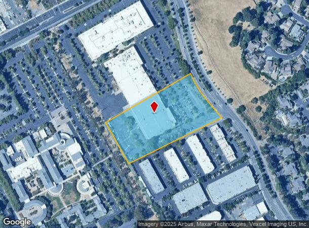 12935 Alcosta Blvd, San Ramon, CA Parcel Map