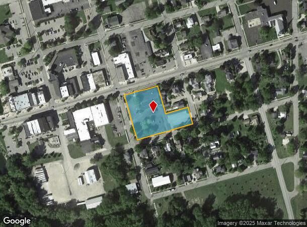  414 E Main St, Lowell, MI Parcel Map