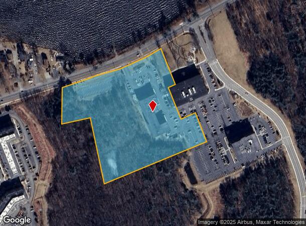 2020 Pleasant St, Bridgewater, MA Parcel Map