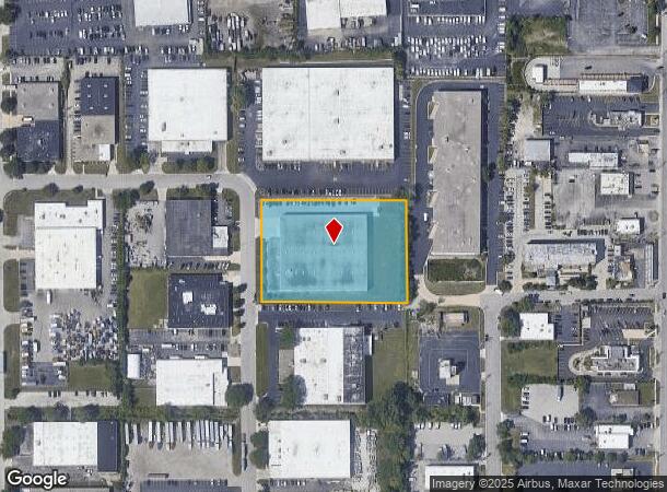 945 N Larch Ave, Elmhurst, IL Parcel Map