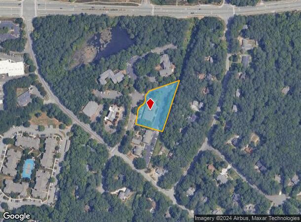  300 Silver Cedar Ct, Chapel Hill, NC Parcel Map