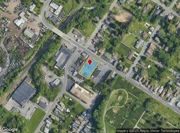  2125 Washburn St, Scranton, PA Parcel Map