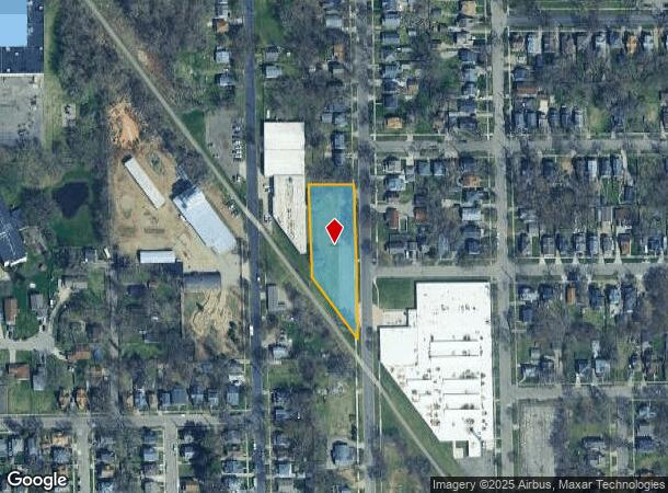 1001 Woodward Ave, Kalamazoo, MI Parcel Map