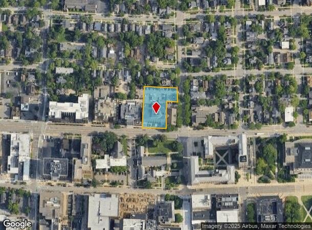 615 E Huron St, Ann Arbor, MI Parcel Map