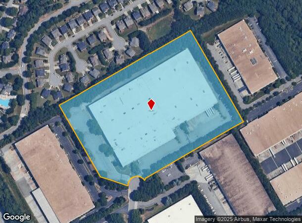  2975 Evergreen Dr, Duluth, GA Parcel Map