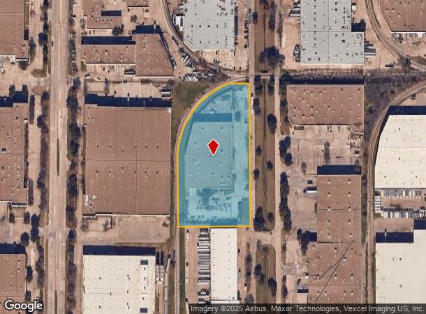 2310 Mcdaniel Dr, Carrollton, TX Parcel Map