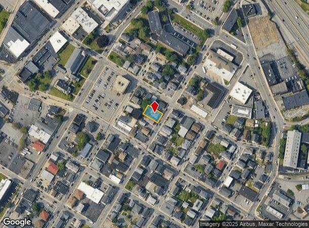 201 4Th St, Fall River, MA Parcel Map