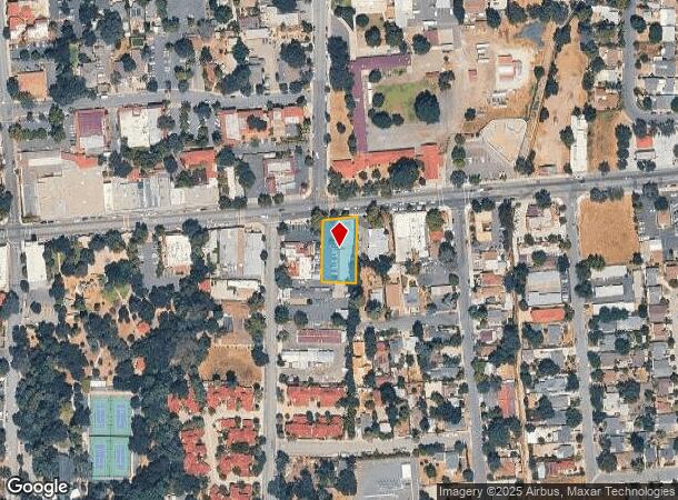 423 E Ojai Ave, Ojai, CA Parcel Map