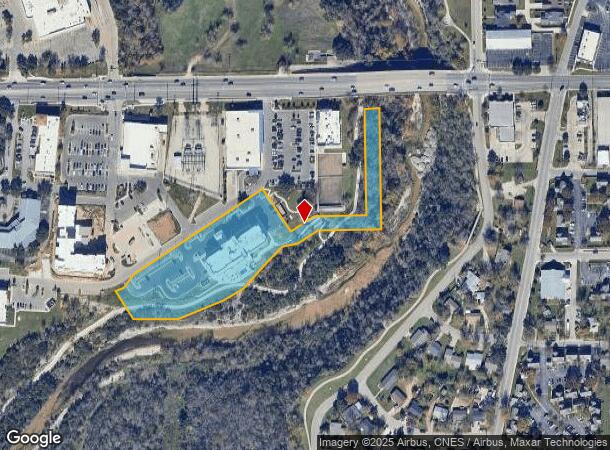  930 W University Ave, Georgetown, TX Parcel Map