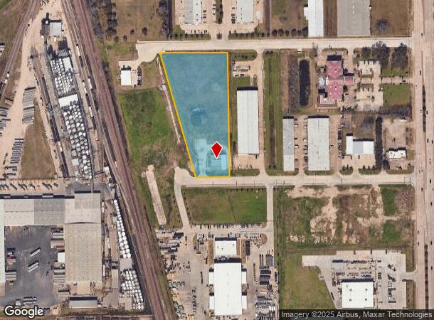 4401 Rice Drier Rd, Pearland, TX Parcel Map