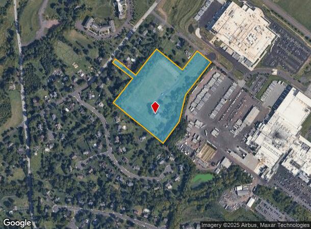  2936 Funks Rd, Hatfield, PA Parcel Map