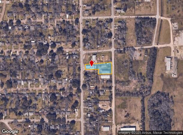  405 Ross St, La Marque, TX Parcel Map