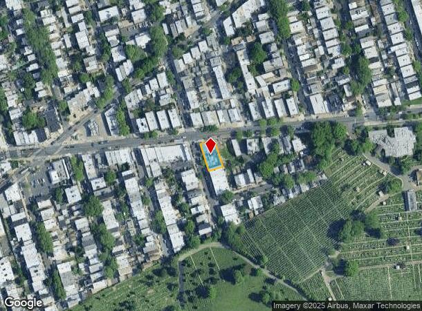  7202 Myrtle Ave, Glendale, NY Parcel Map