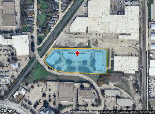  820 F Ave, Plano, TX Parcel Map