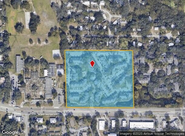 14620 Turtle Creek Cir, Tampa, FL Parcel Map