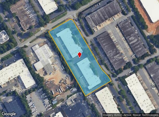  1790 Corporate Dr, Norcross, GA Parcel Map