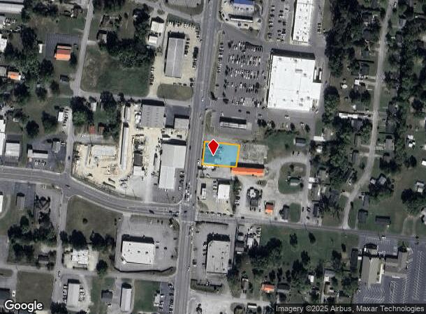  912 N Main St, Shelbyville, TN Parcel Map