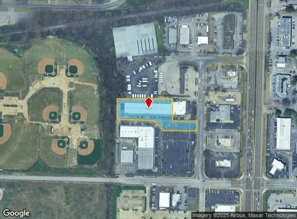  823 Exocet Dr, Cordova, TN Parcel Map