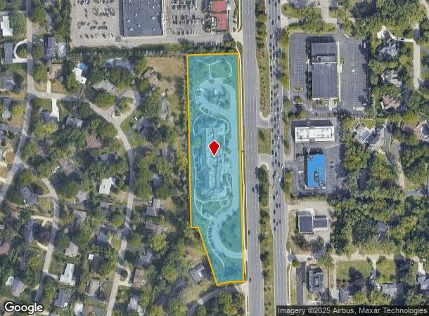  6790 Telegraph Rd, Bloomfield Hills, MI Parcel Map