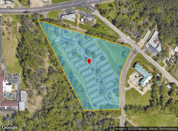 601 Golden Rd, Tyler, TX Parcel Map