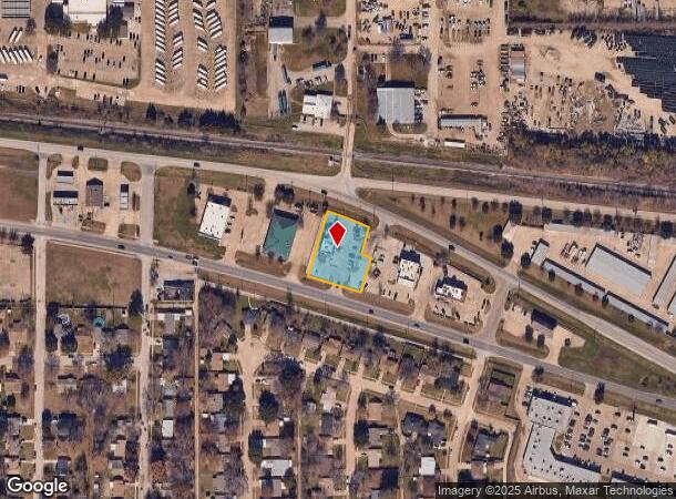  1001 E Davis St, Mesquite, TX Parcel Map