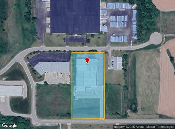  1215 Universal Blvd, Whitewater, WI Parcel Map